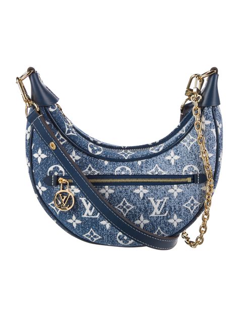 lv loop bag denim|More.